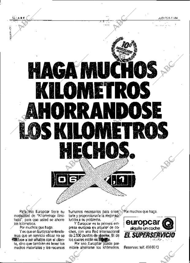 ABC MADRID 08-11-1984 página 52