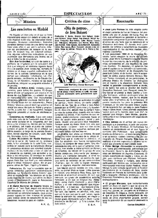 ABC MADRID 08-11-1984 página 75