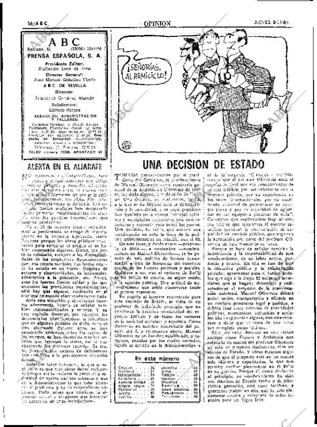 ABC SEVILLA 08-11-1984 página 16