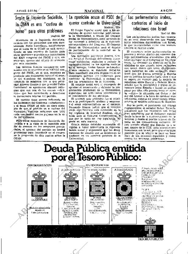 ABC SEVILLA 08-11-1984 página 21