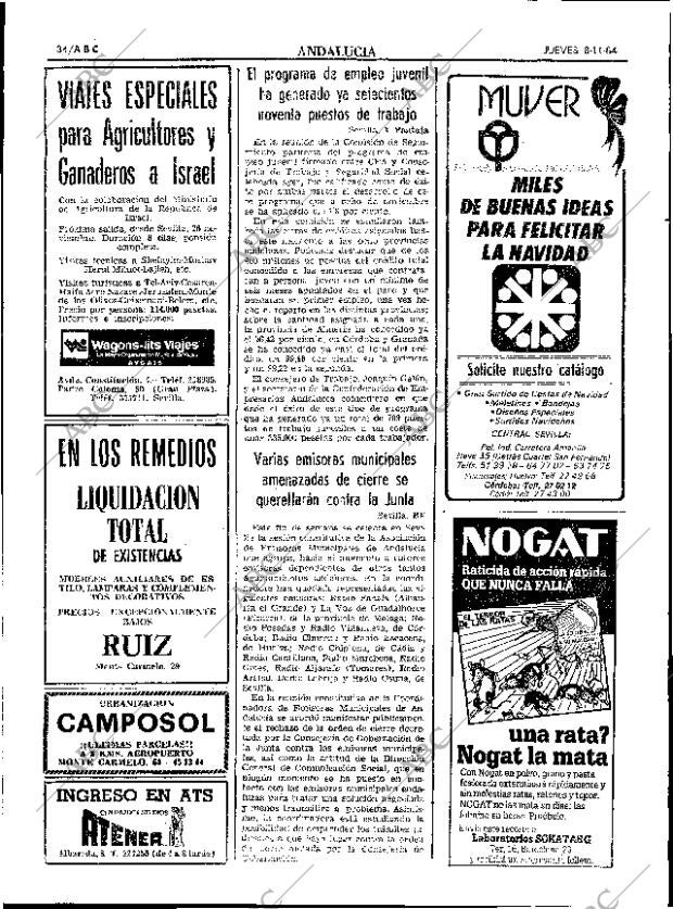 ABC SEVILLA 08-11-1984 página 34