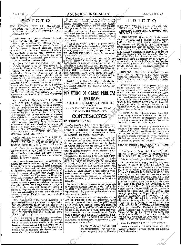 ABC SEVILLA 08-11-1984 página 66