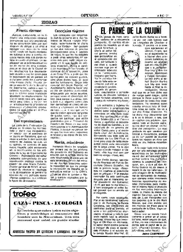 ABC MADRID 09-11-1984 página 21