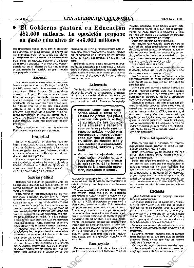 ABC MADRID 09-11-1984 página 30