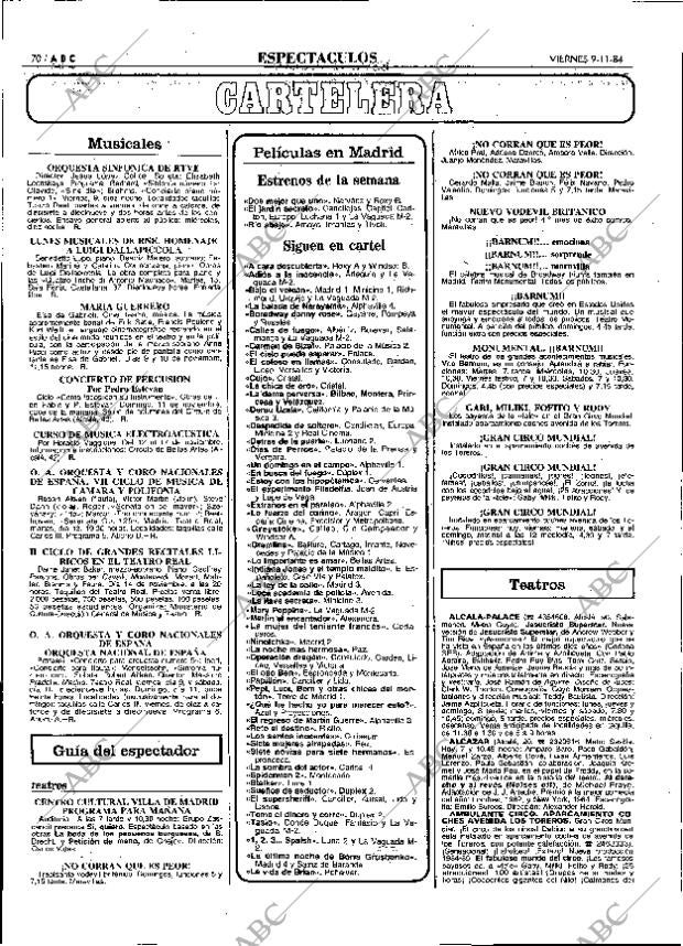 ABC MADRID 09-11-1984 página 70