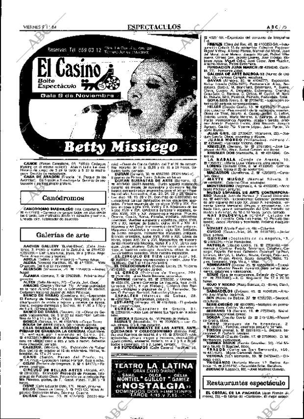 ABC MADRID 09-11-1984 página 75
