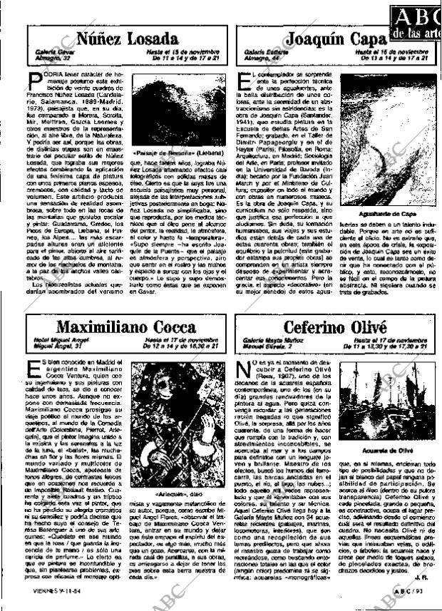 ABC MADRID 09-11-1984 página 93