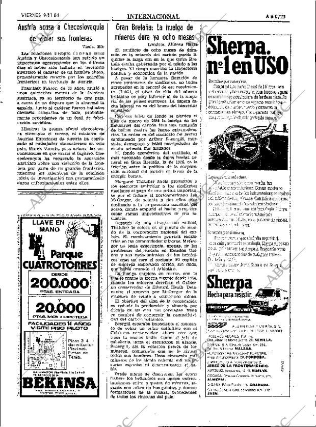 ABC SEVILLA 09-11-1984 página 25