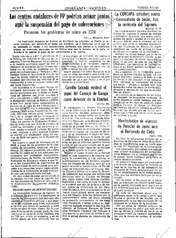 ABC SEVILLA 09-11-1984 página 44