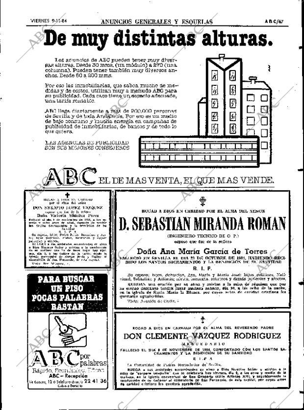 ABC SEVILLA 09-11-1984 página 67