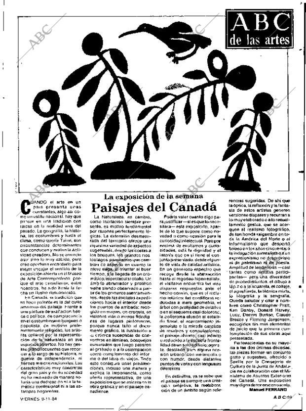 ABC SEVILLA 09-11-1984 página 69