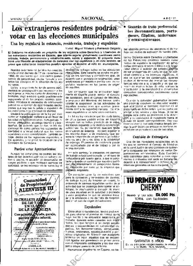 ABC MADRID 10-11-1984 página 17