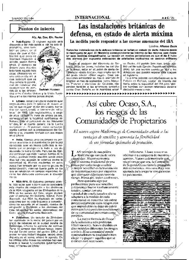 ABC MADRID 10-11-1984 página 25