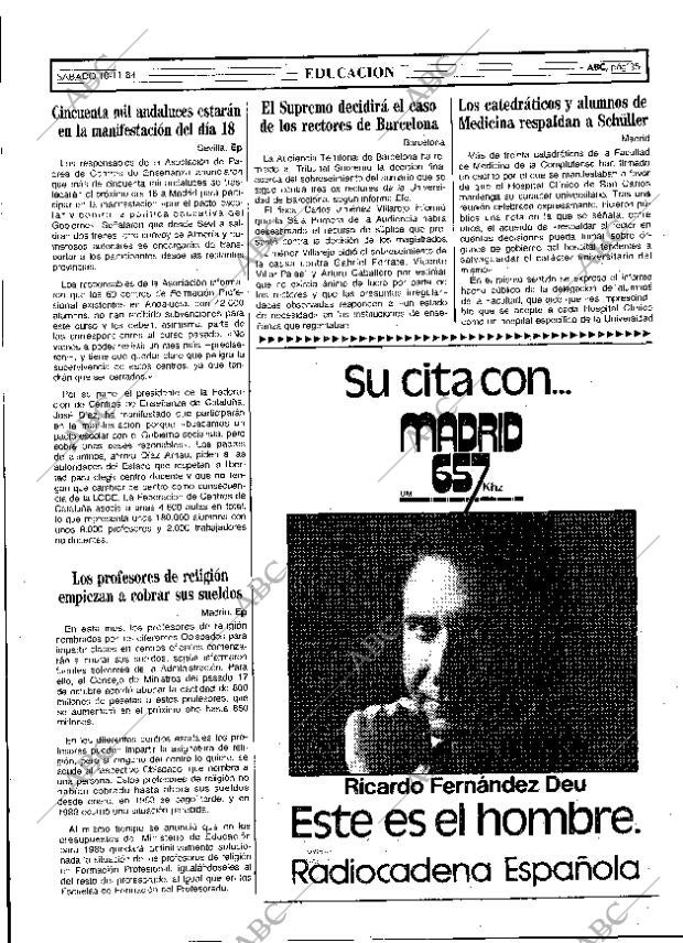 ABC MADRID 10-11-1984 página 35