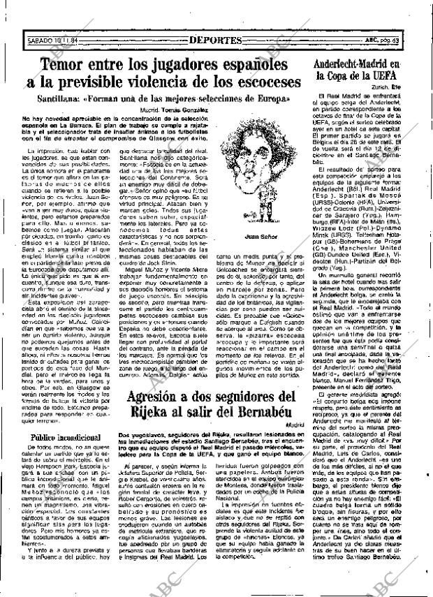 ABC MADRID 10-11-1984 página 63