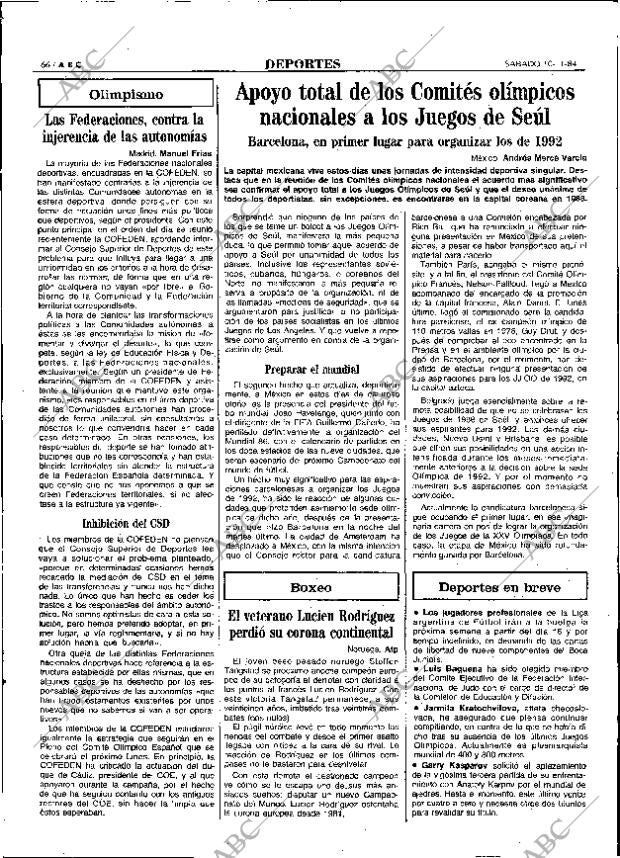 ABC MADRID 10-11-1984 página 66