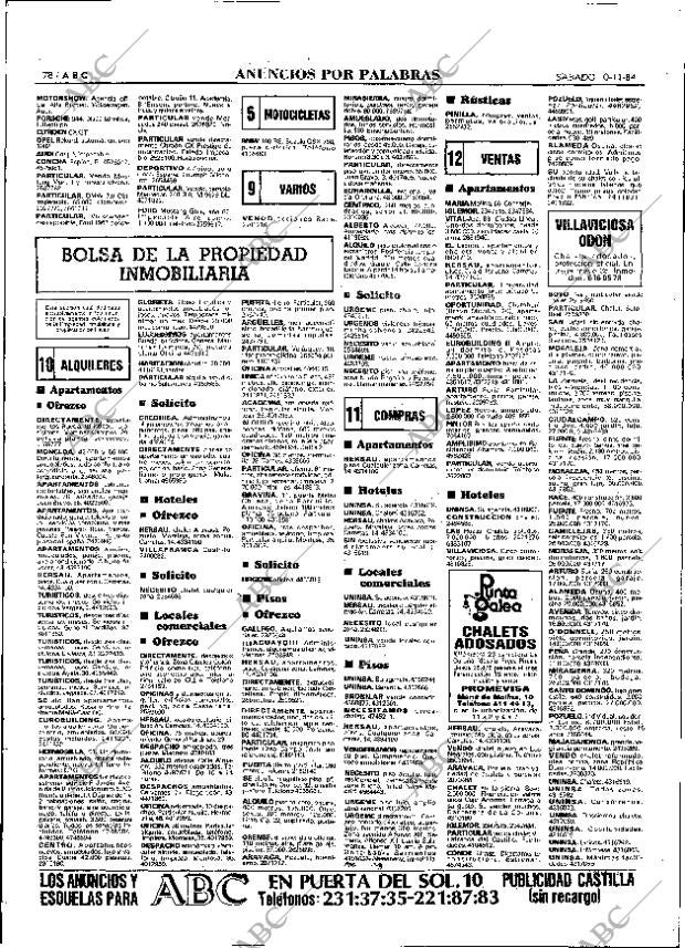 ABC MADRID 10-11-1984 página 78