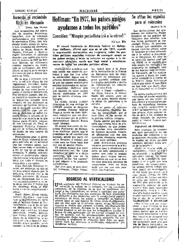 ABC SEVILLA 10-11-1984 página 21