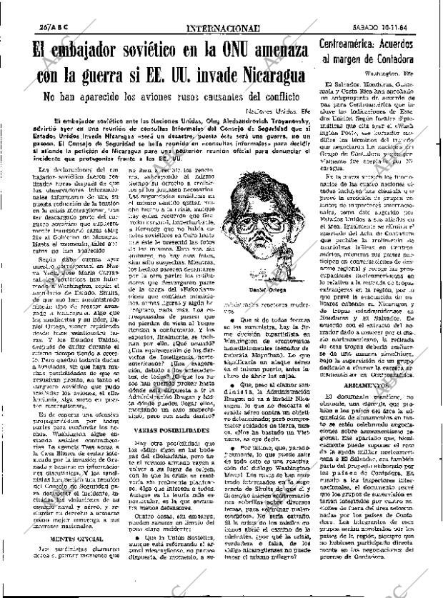 ABC SEVILLA 10-11-1984 página 26