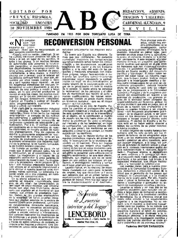 ABC SEVILLA 10-11-1984 página 3