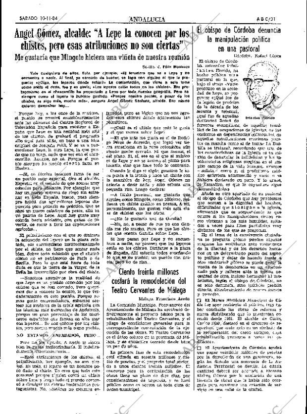 ABC SEVILLA 10-11-1984 página 31