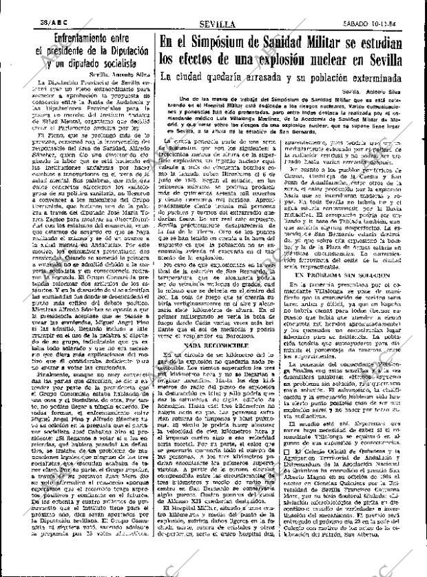 ABC SEVILLA 10-11-1984 página 38