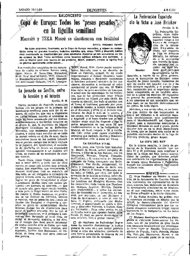 ABC SEVILLA 10-11-1984 página 53