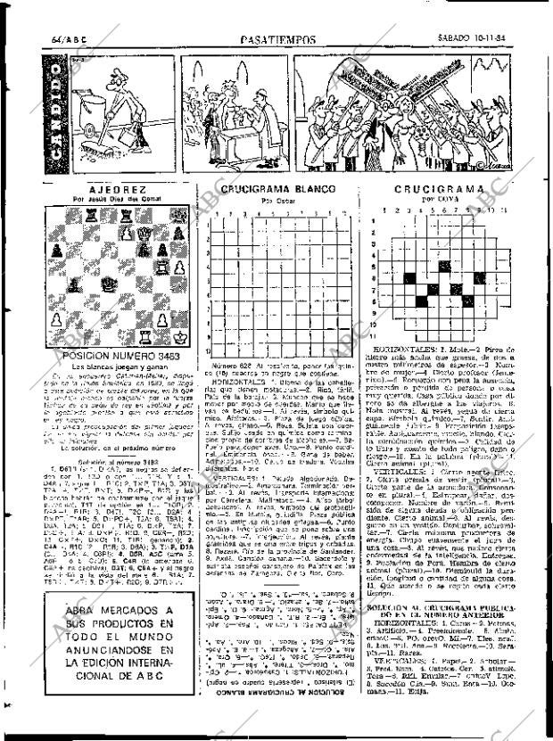 ABC SEVILLA 10-11-1984 página 64