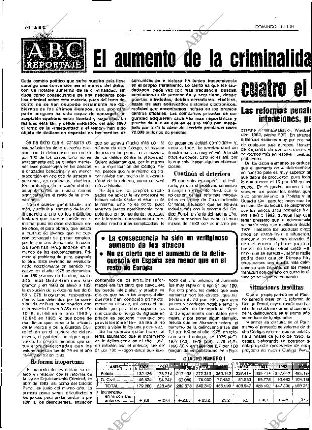 ABC MADRID 11-11-1984 página 60