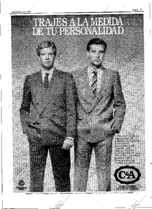 ABC MADRID 11-11-1984 página 73