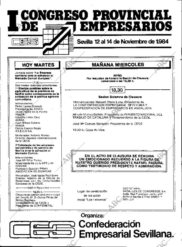 ABC SEVILLA 13-11-1984 página 10