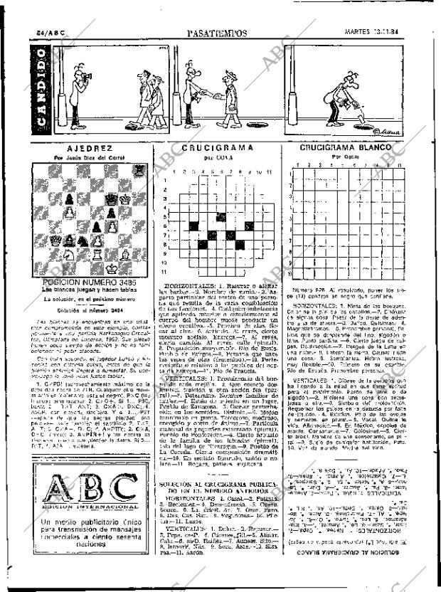 ABC SEVILLA 13-11-1984 página 84