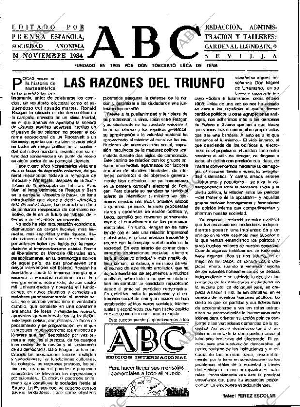 ABC SEVILLA 14-11-1984 página 3