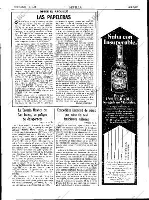 ABC SEVILLA 14-11-1984 página 39