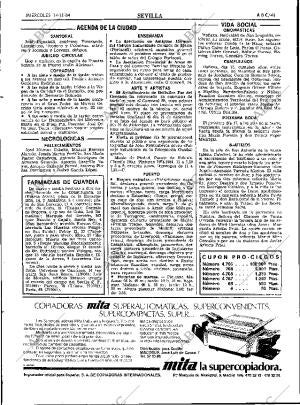 ABC SEVILLA 14-11-1984 página 41