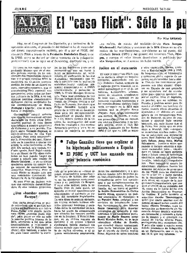 ABC SEVILLA 14-11-1984 página 42