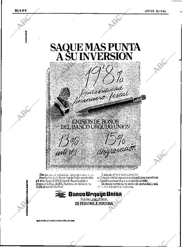 ABC SEVILLA 15-11-1984 página 26