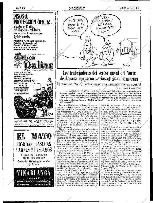 ABC SEVILLA 16-11-1984 página 20