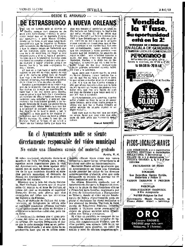 ABC SEVILLA 16-11-1984 página 33