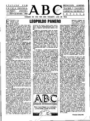 ABC SEVILLA 17-11-1984 página 3