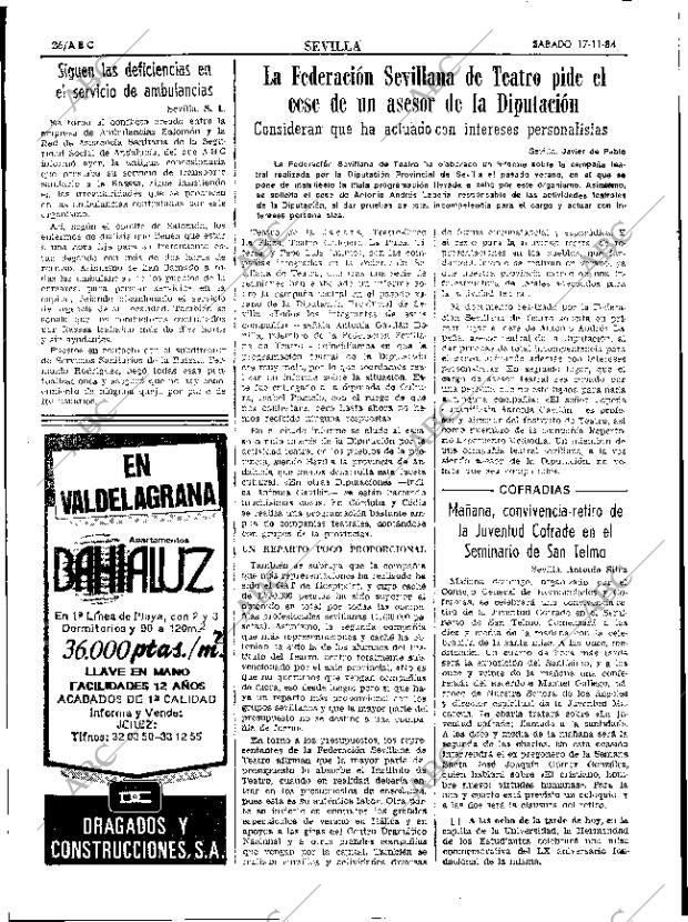 ABC SEVILLA 17-11-1984 página 36