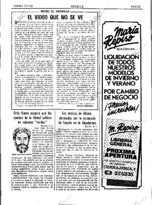 ABC SEVILLA 17-11-1984 página 37