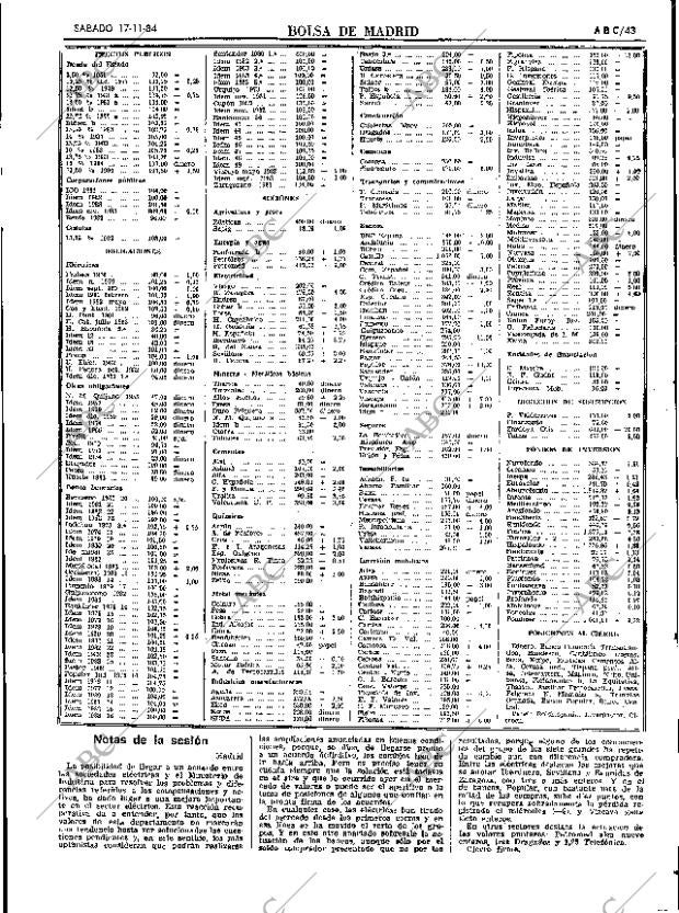 ABC SEVILLA 17-11-1984 página 43