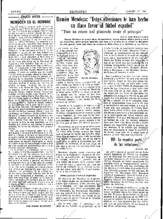 ABC SEVILLA 17-11-1984 página 48
