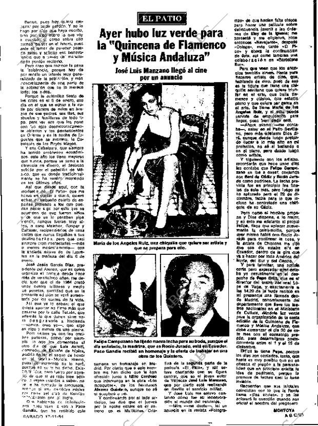 ABC SEVILLA 17-11-1984 página 65