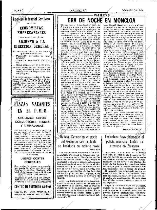 ABC SEVILLA 18-11-1984 página 24