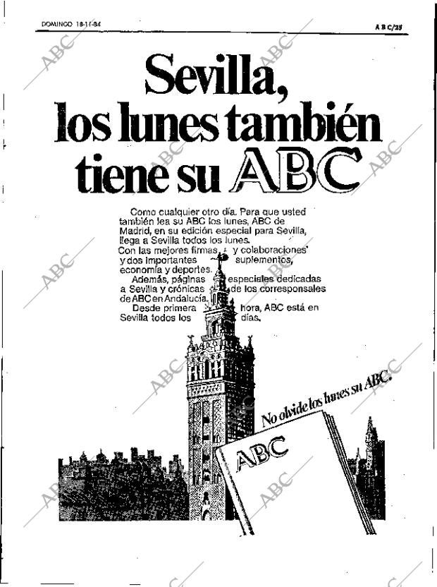 ABC SEVILLA 18-11-1984 página 25