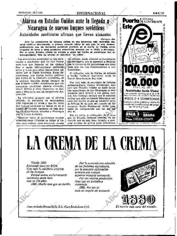 ABC SEVILLA 18-11-1984 página 29