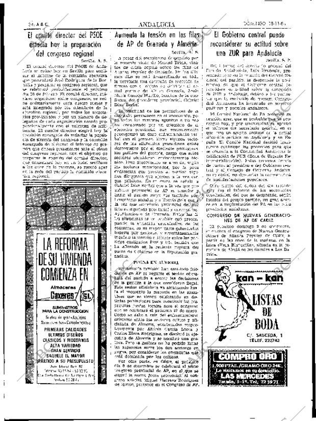 ABC SEVILLA 18-11-1984 página 34