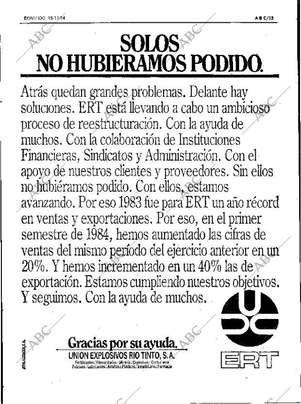 ABC SEVILLA 18-11-1984 página 35